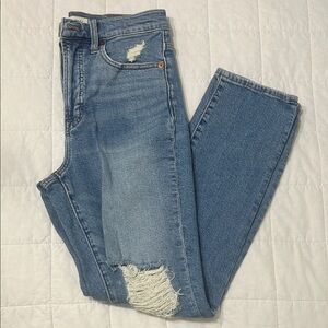 Madewell Women's Light Blue Straight Leg Jeans